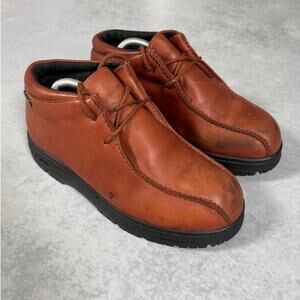 SAO by Stacy Adams Leather Chukka Boots Brown - Size: 9.5M